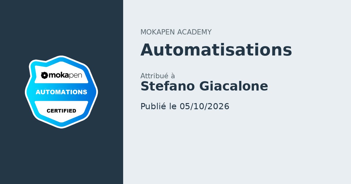 Automatisations