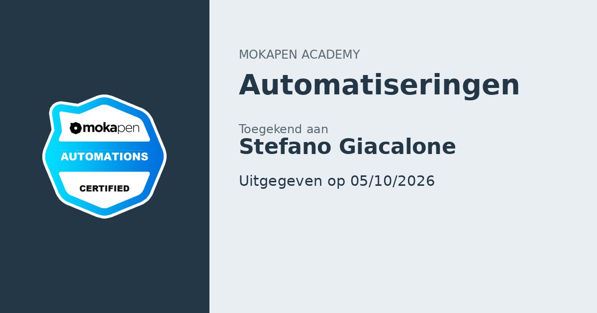 Automatiseringen