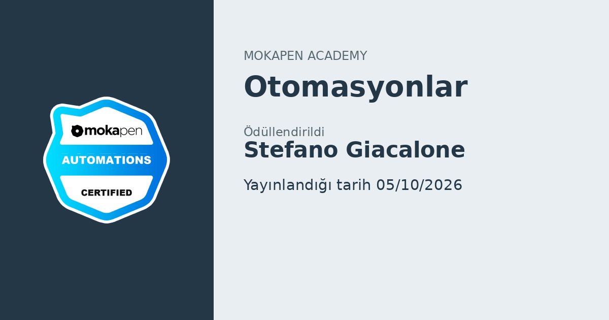 Otomasyonlar